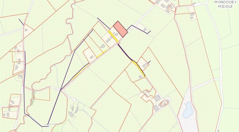 Mondooey Upper Map