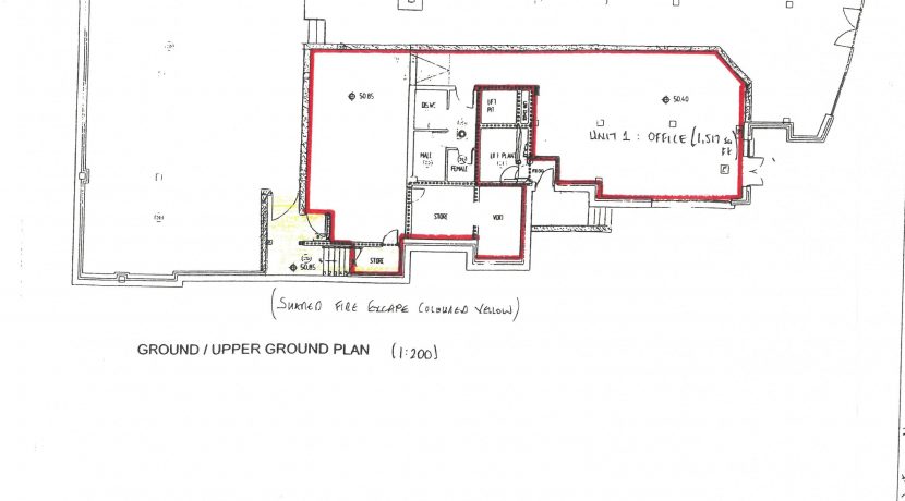 PA Dorrians floor map