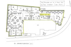 Floor Plan Joys restaurant